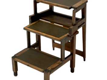 Jac. van den Bosch 't Binnenhuis Art Deco Library Chair or Library Steps, 1916